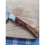 Chef en hêtre échauffé, fabriqué à la main, artisanalement, dans mon atelier à Strasbourg