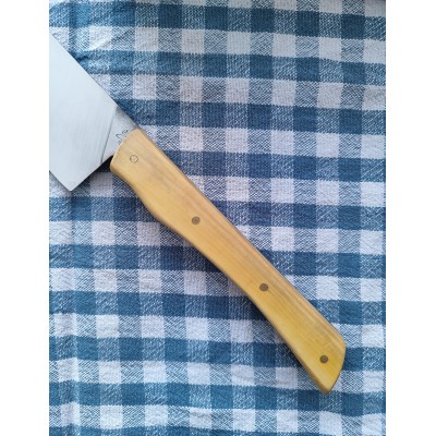 Couteau Eminceur en buis, fabriqué à la main, artisanalement, dans mon atelier à Strasbourg