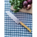 Couteau éminceur en buis, fabriqué à la main, artisanalement, dans mon atelier à Strasbourg